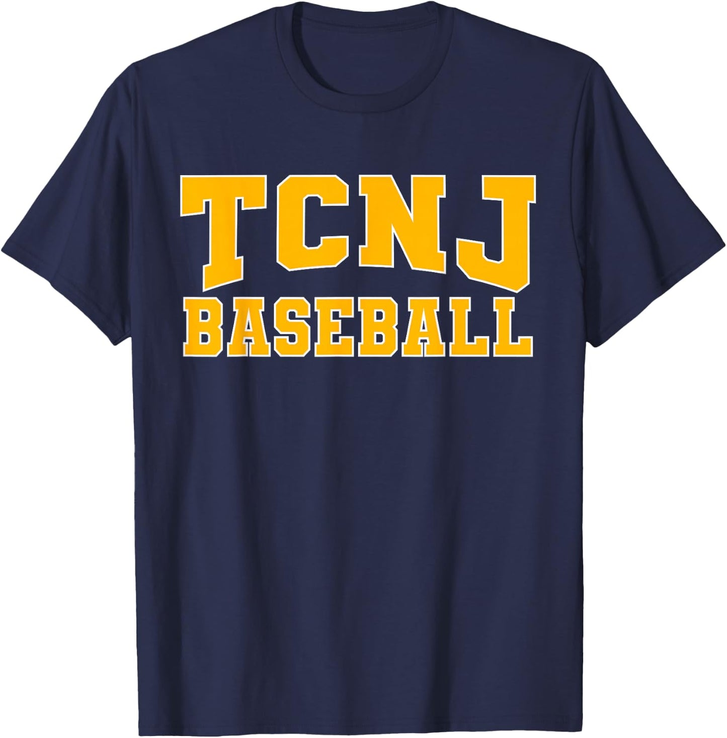TCNJ Baseball Sports Fan T-Shirt - T-Shirt | Navy