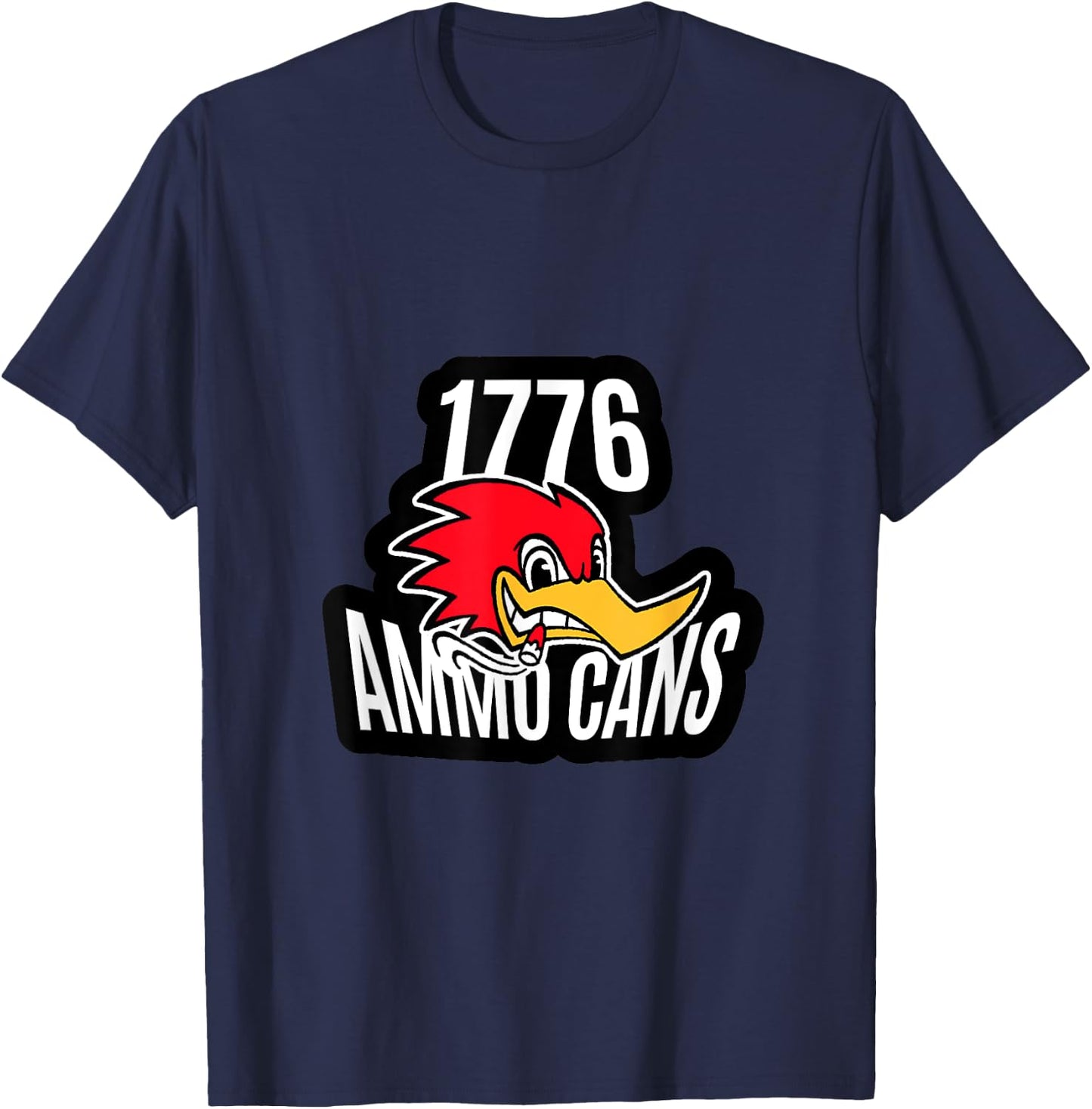 Hot Rod Woodpecker T-Shirt - T-Shirt | Navy