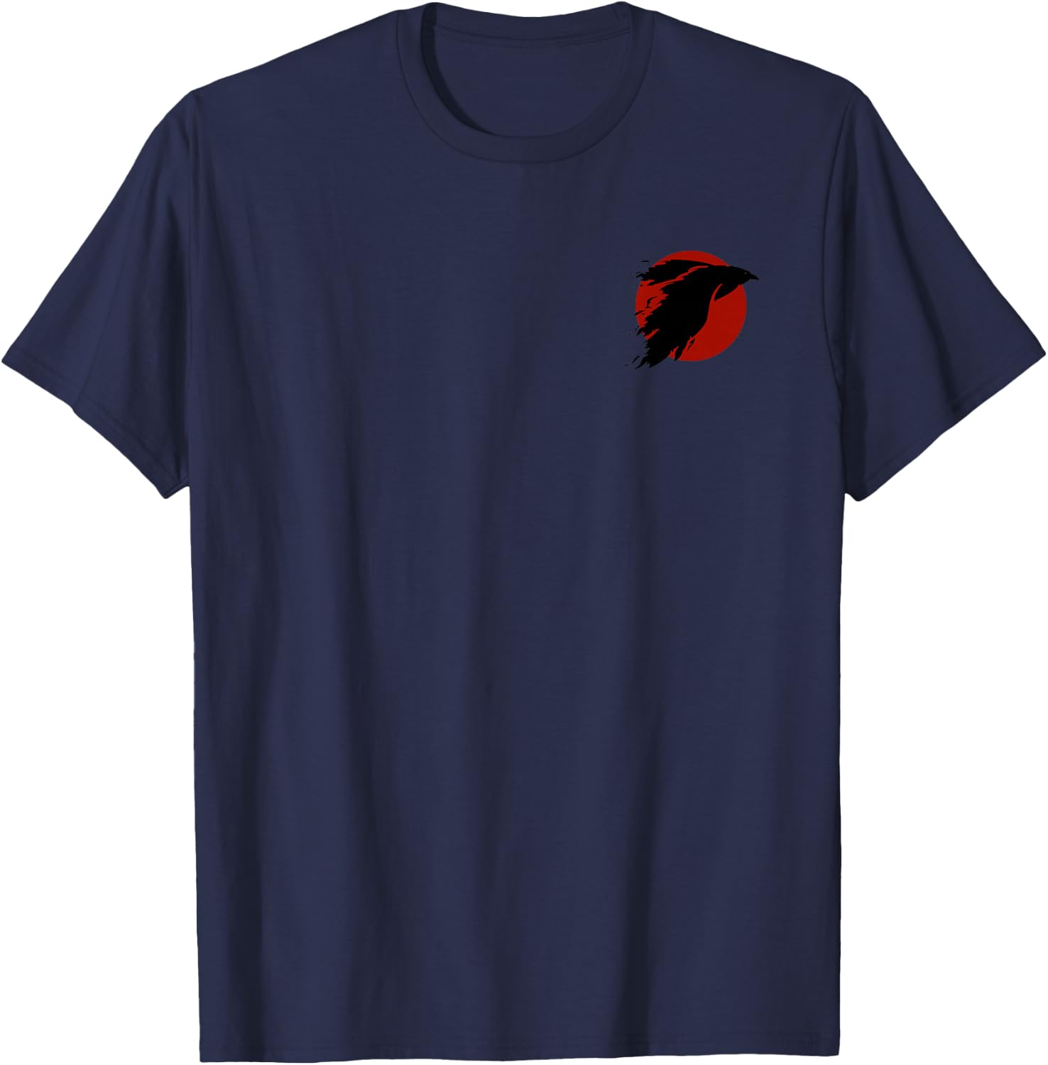 Itachi Crow and Rose T-Shirt - T-Shirt | Navy