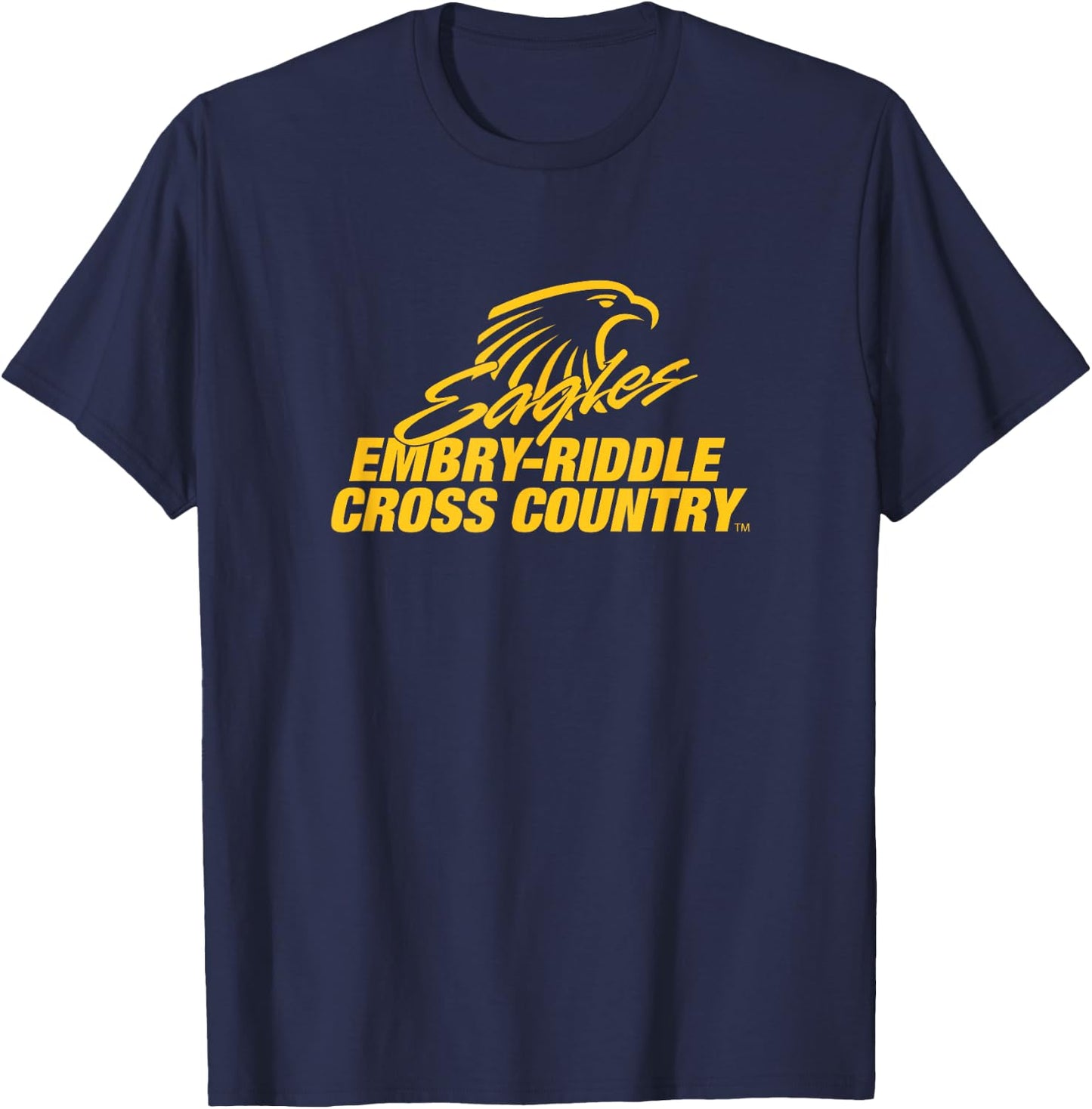 Embry-Riddle Aeronautical Eagles Cross Country Sports Fan T-Shirt - T-Shirt | Navy