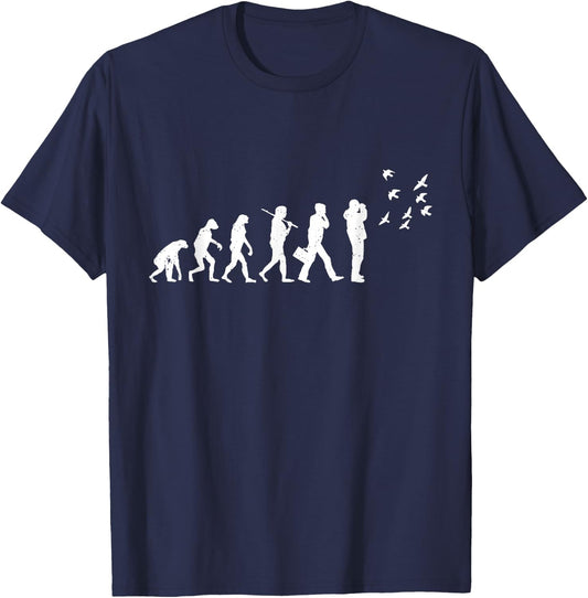 Birdwatcher Bird Day Funny Birding Birdwatching Nerd Birder T-Shirt - T-Shirt | Navy