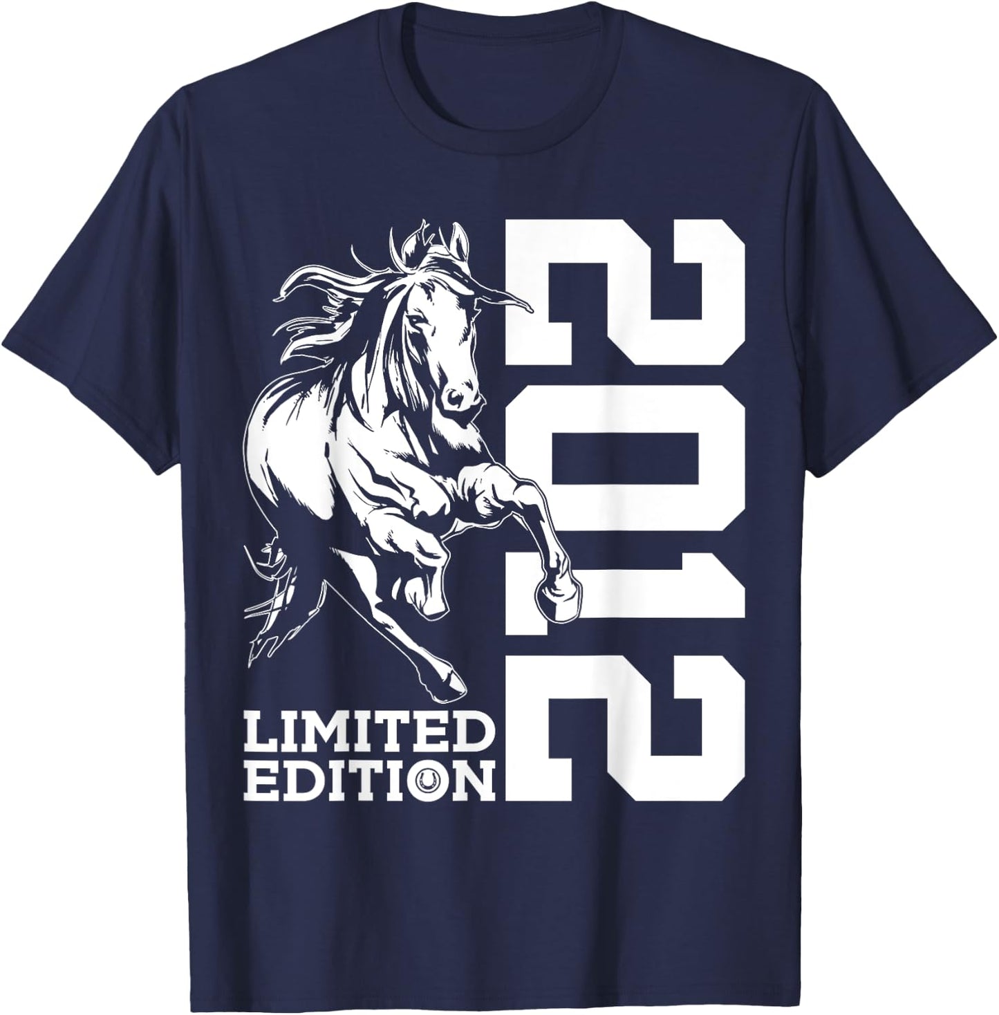 Riding 13th Birthday Horse Limited Edition 2012 Rider T-Shirt - T-Shirt | Navy