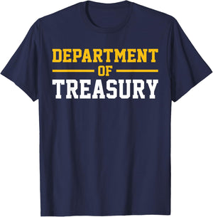 Department of Treasury T-Shirt - T-Shirt | Navy