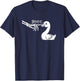 Goose Duck Skeleton Hand Boop Halloween Pet Women Girls Kids T-Shirt - T-Shirt | Navy