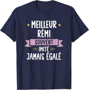 Unique Man Gift Humour Name Personalized Remi , Black, S T-Shirt - T-Shirt | Navy