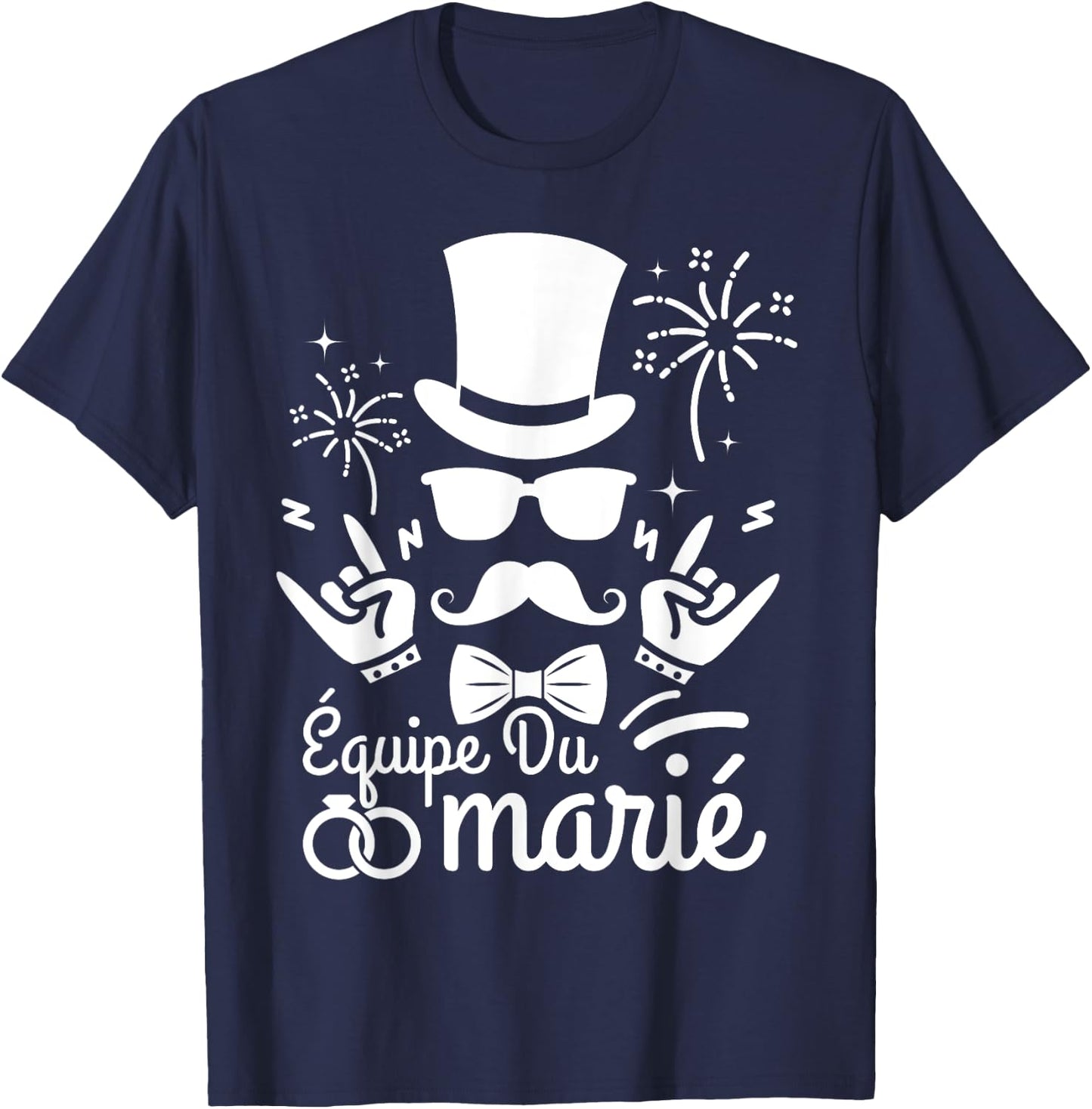 Men's EVG Groom Team EVG Team of the Groom Humour T-Shirt - T-Shirt | Navy