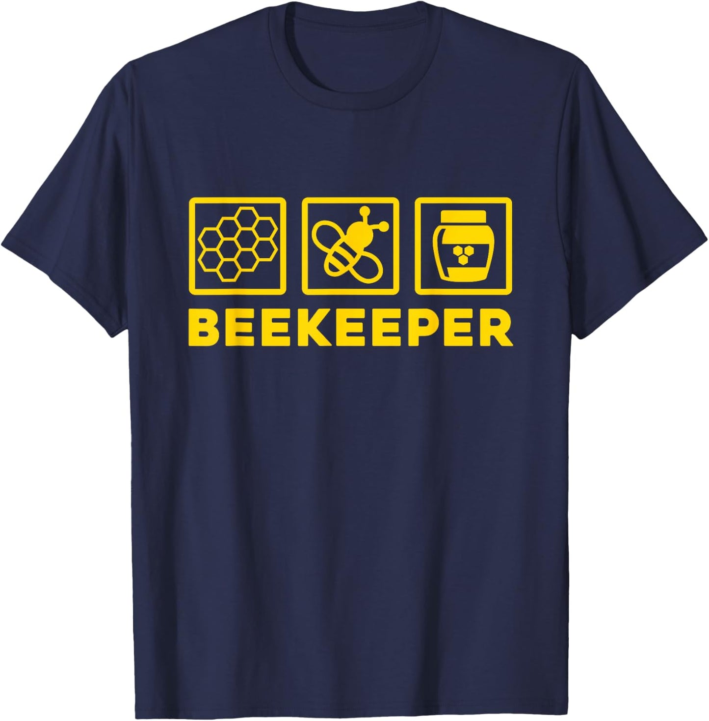 Biene Imker Bienenwabe Save bees Honig Dealer Bienen Motiv T-Shirt - T-Shirt | Navy