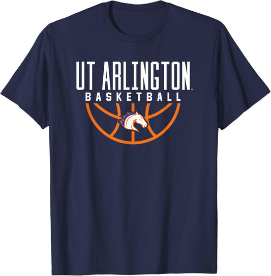 University of Texas at Arlington UTA Mavericks Basketball T-Shirt - T-Shirt | Navy