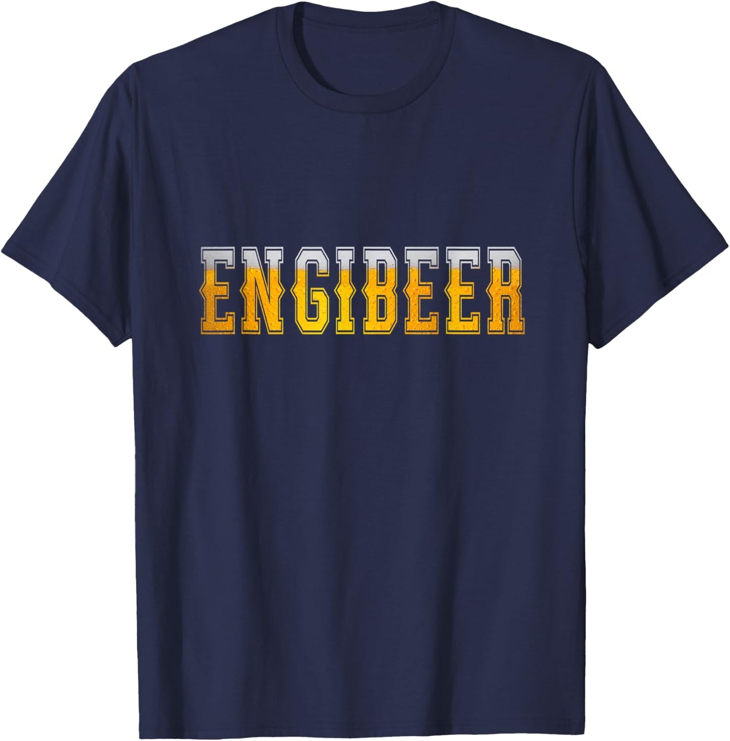 Engibeer Engineer Beer lover T-Shirt - T-Shirt | Navy
