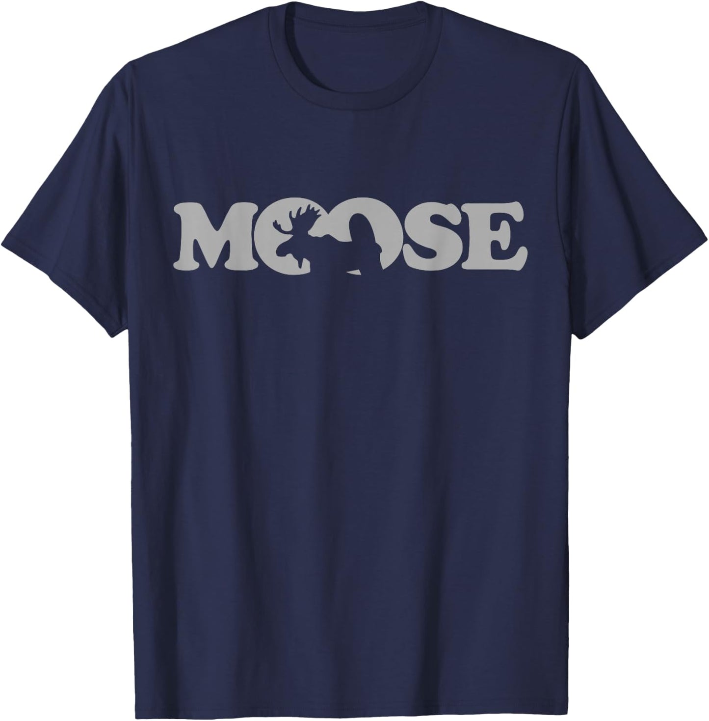 Moose Lover Apparel - Moose T-Shirt - T-Shirt | Navy