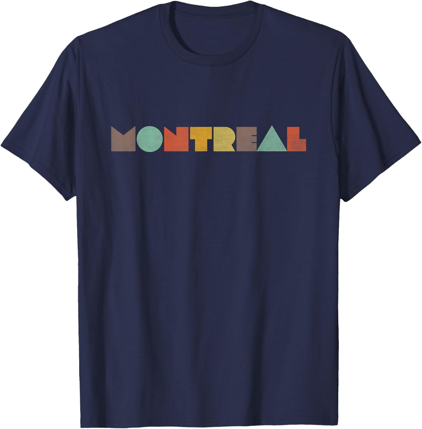 Montreal Vintage T-Shirt - T-Shirt | Navy