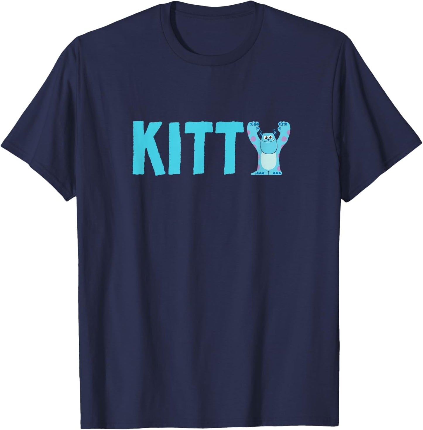 Disney and Pixar’s Monsters, Inc. Sulley Kitty T-Shirt - T-Shirt | Navy