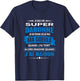 Daronne je ferme pas ma gueule cadeau Daronne , Black T-Shirt - T-Shirt | Navy