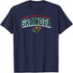Minnesota Wild Grandpa Arch Black NHL Officially Licensed T-Shirt - T-Shirt | Navy