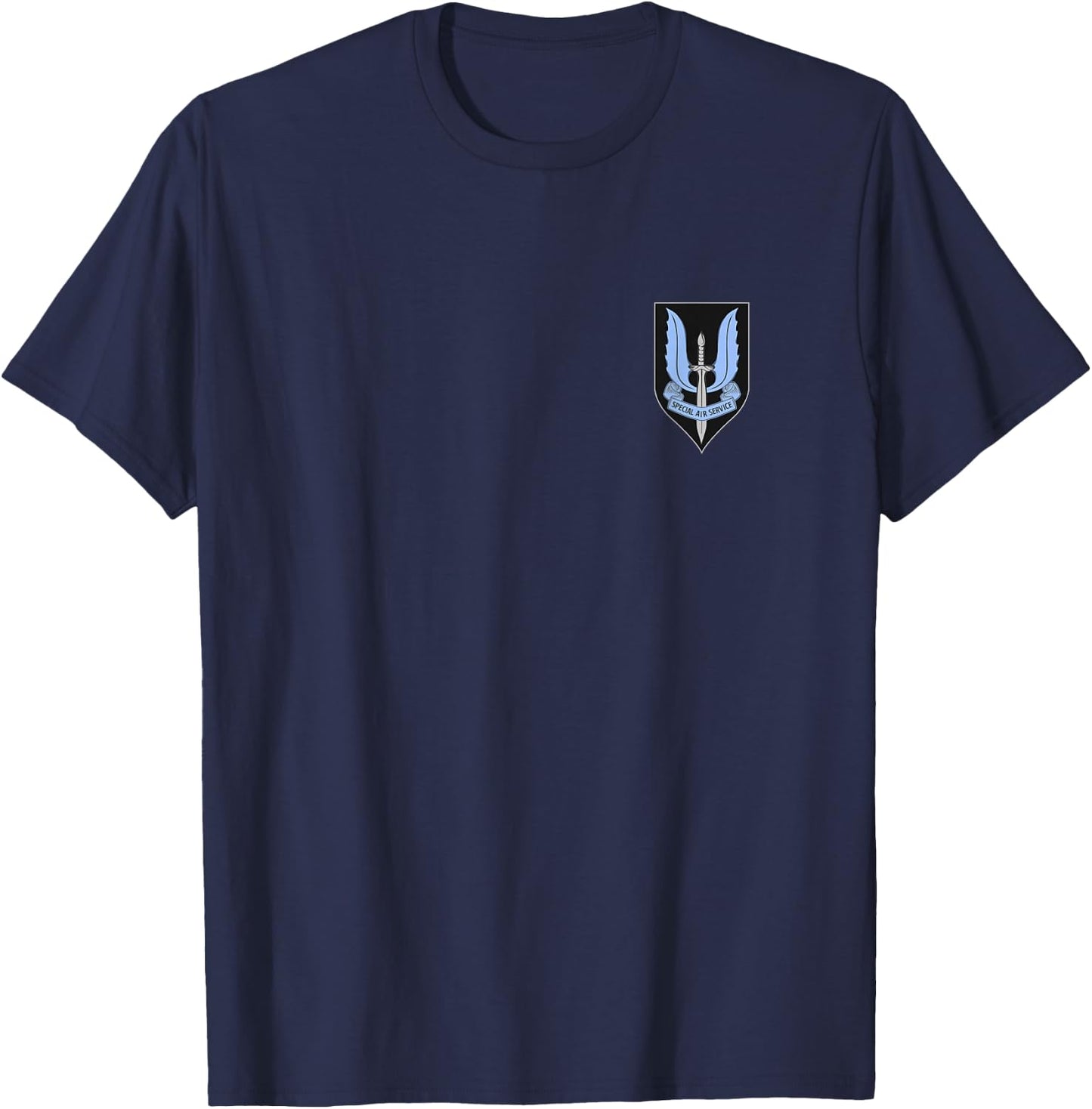 NZSAS New Zealand Special Force Air Regiment BACKPRINT T-Shirt - T-Shirt | Navy