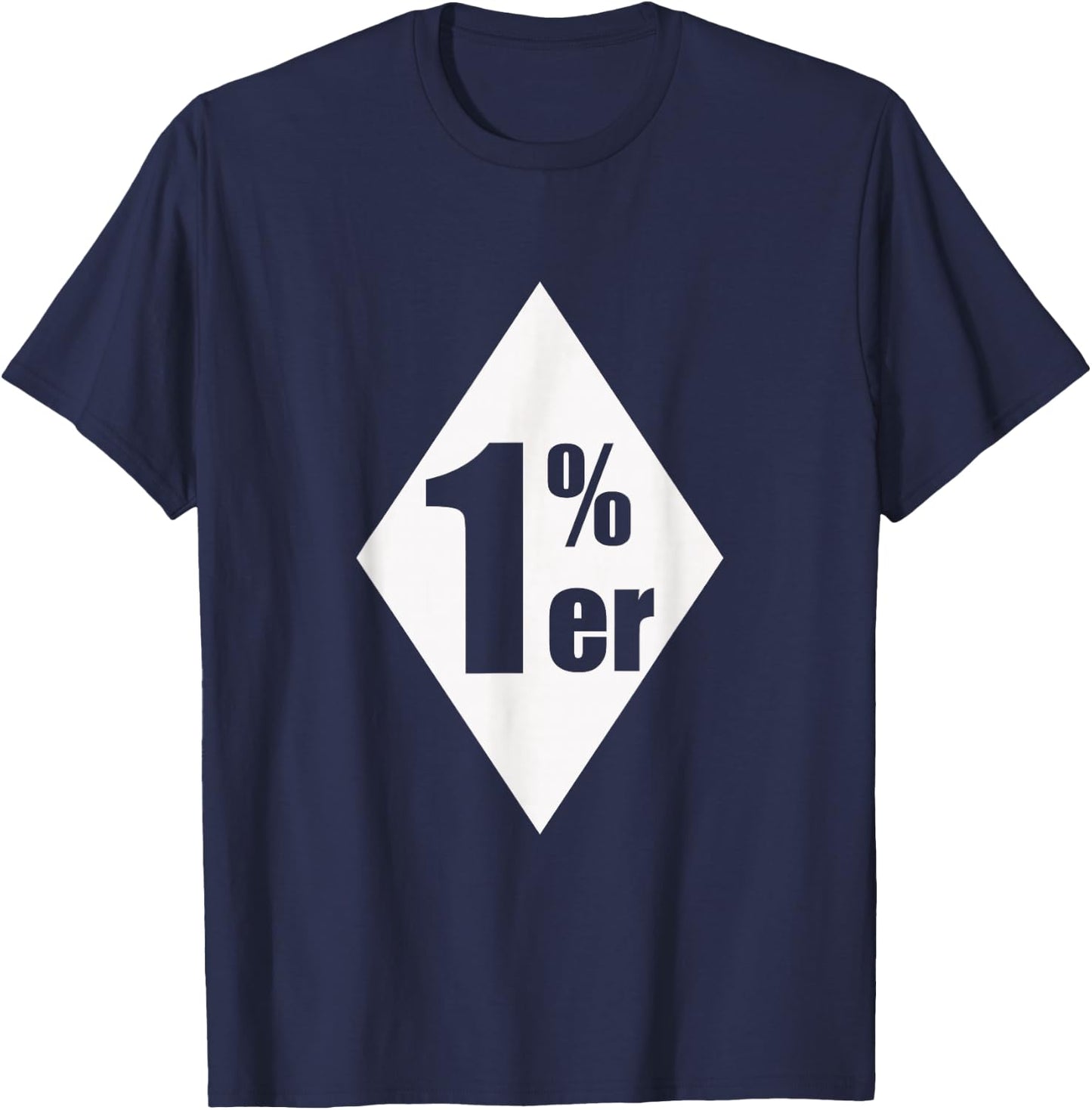 Vitini-Fashion Raute 1%, Rocker, Biker, Motorrad , Schwarz, S T-Shirt - T-Shirt | Navy