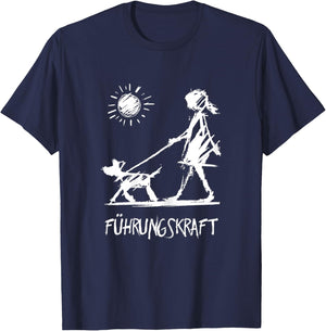 Frührungskraft Funny Dog Sayings with Print Women's , black T-Shirt - T-Shirt | Navy