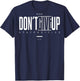 Backprint Fashion Y2K Fitness Gym Accessories Strength Sports Yoga Sports T-Shirt - T-Shirt | Navy