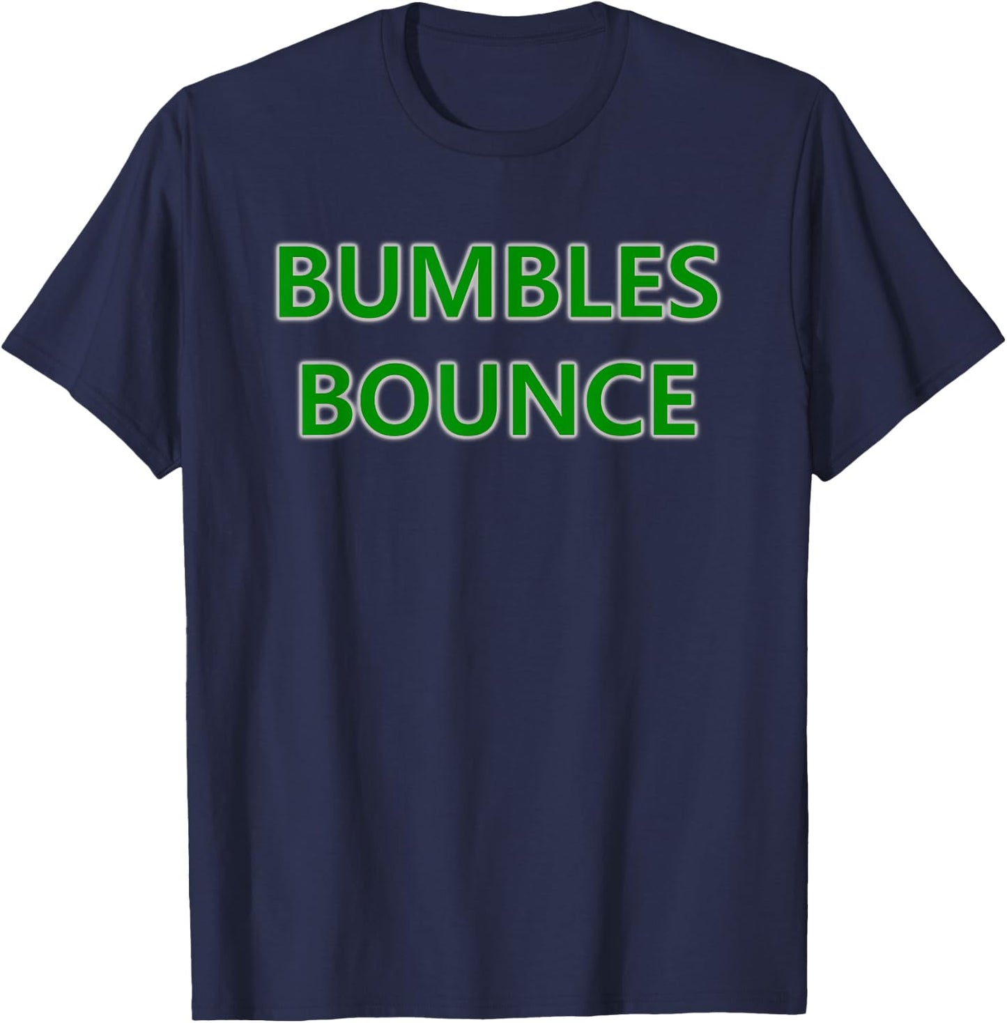 Bumbles Bounce Funny Christmas T-Shirt - T-Shirt | Navy