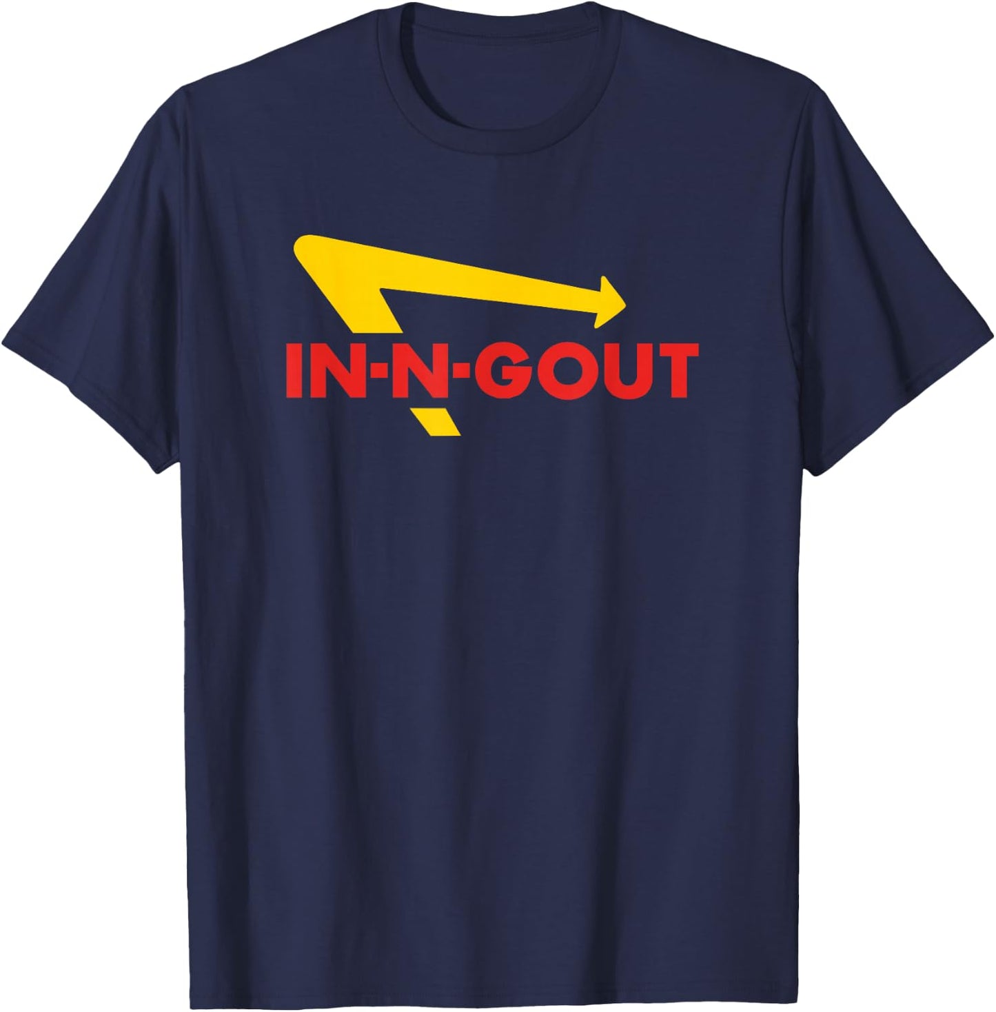 In N Gout T-Shirt - T-Shirt | Navy