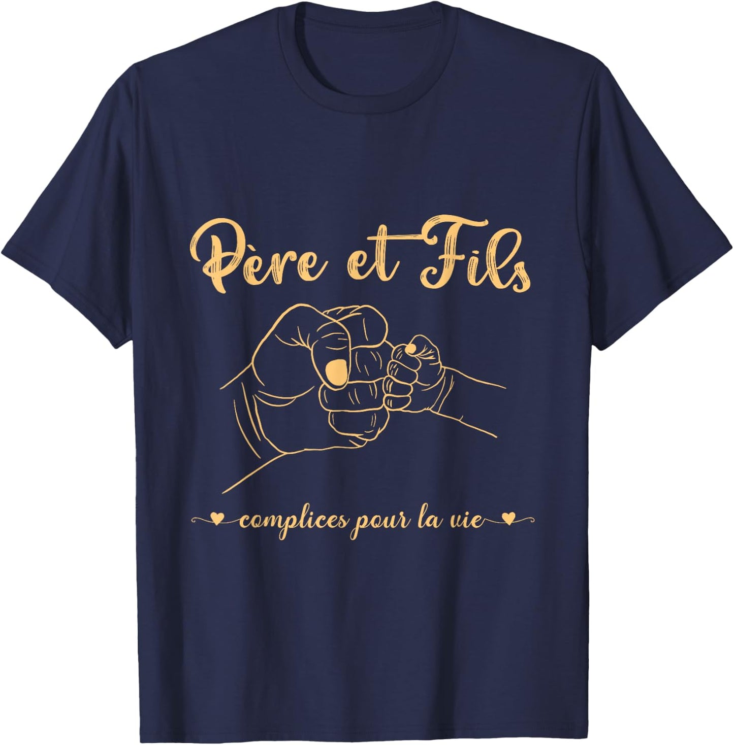 Father and Son Complices pour la Vie/father Son Assorted Duo T-Shirt - T-Shirt | Navy