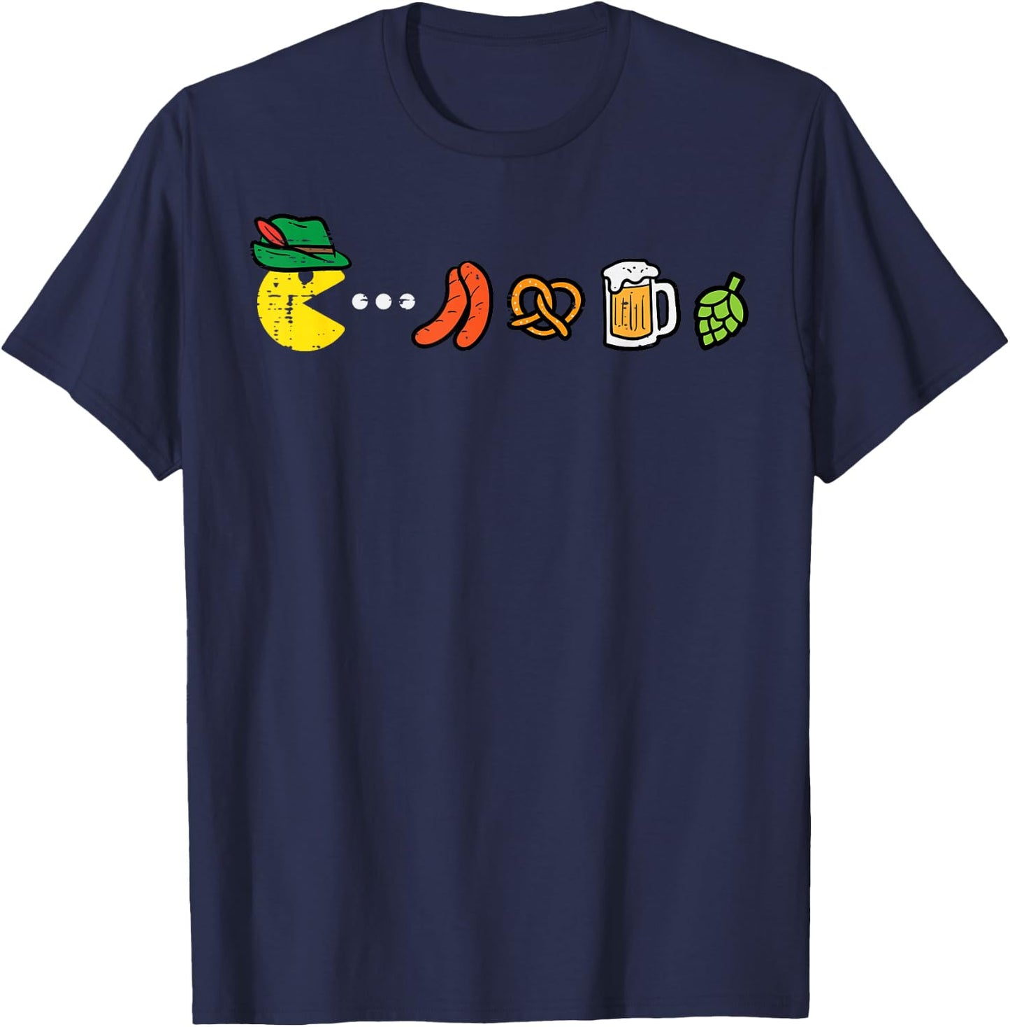 Pac Oktoberfest Man German Costume Kids Men Women Toddler T-Shirt - T-Shirt | Navy