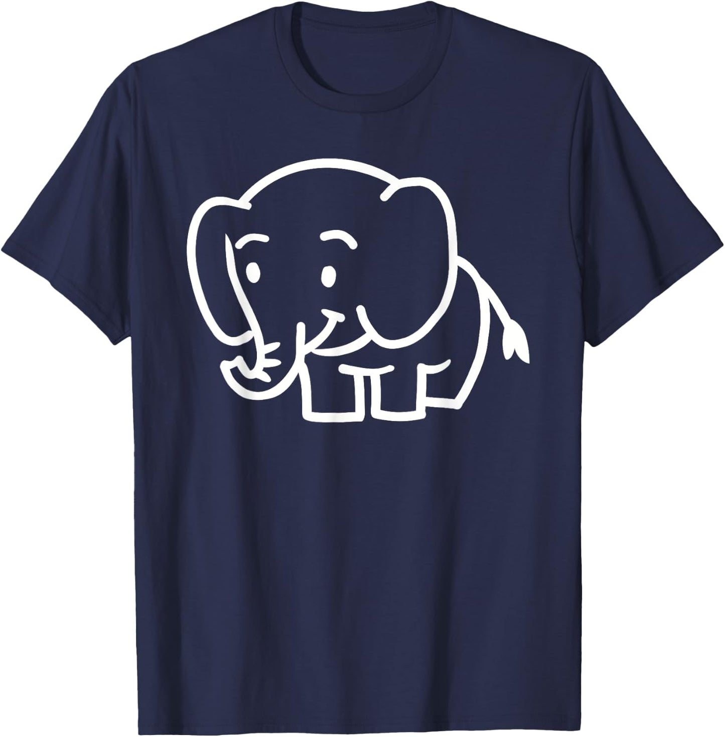 Cute elephant T-Shirt - T-Shirt | Navy