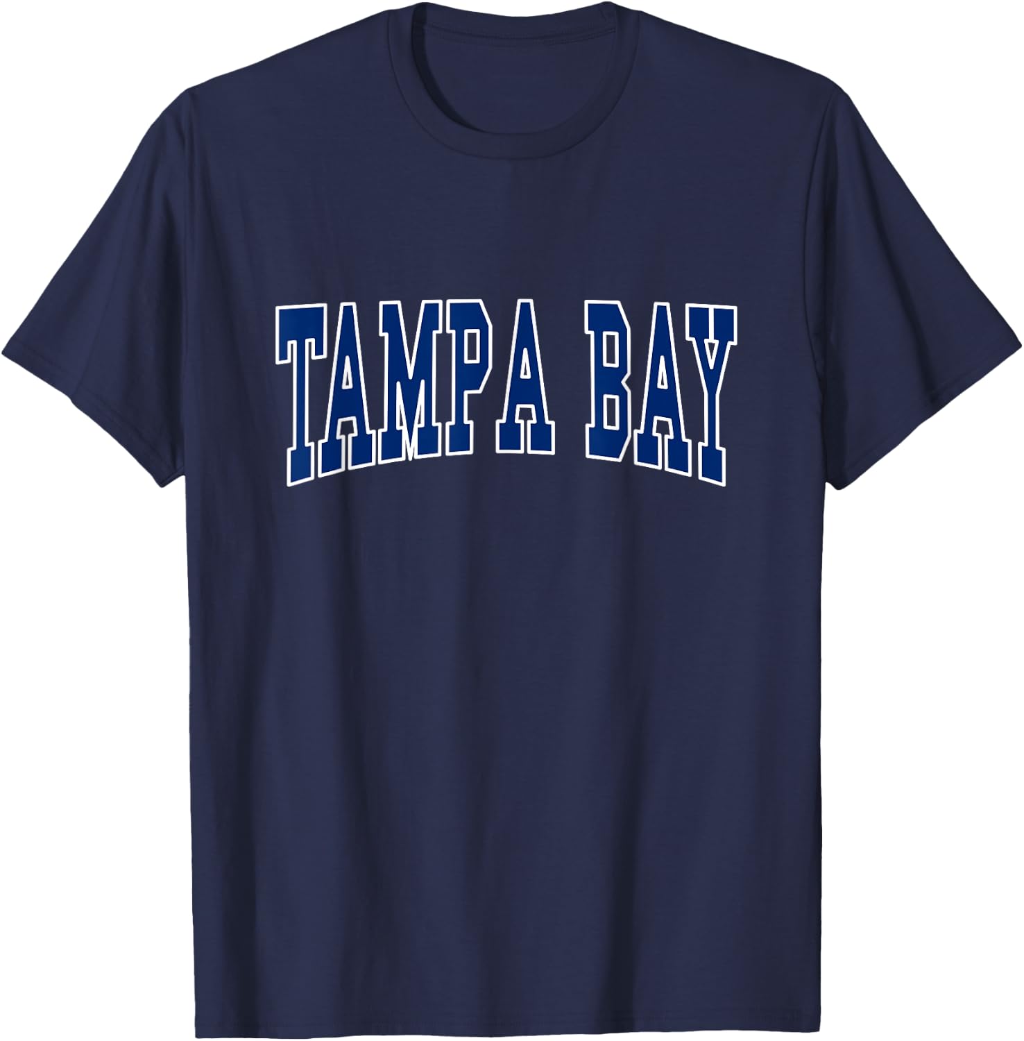 Tampa Bay - Hometown Pride - Throwback Design - Classic T-Shirt - T-Shirt | Navy