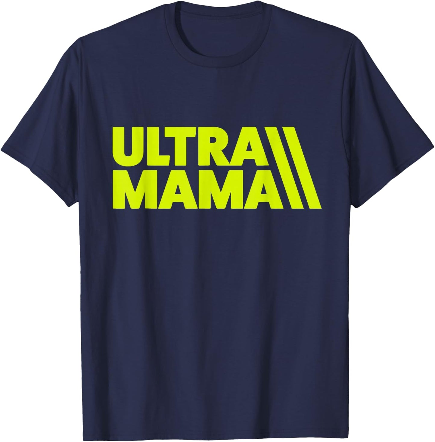 Ultra Mama Trail Running Mom Ultramarathon Mom T-Shirt - T-Shirt | Navy