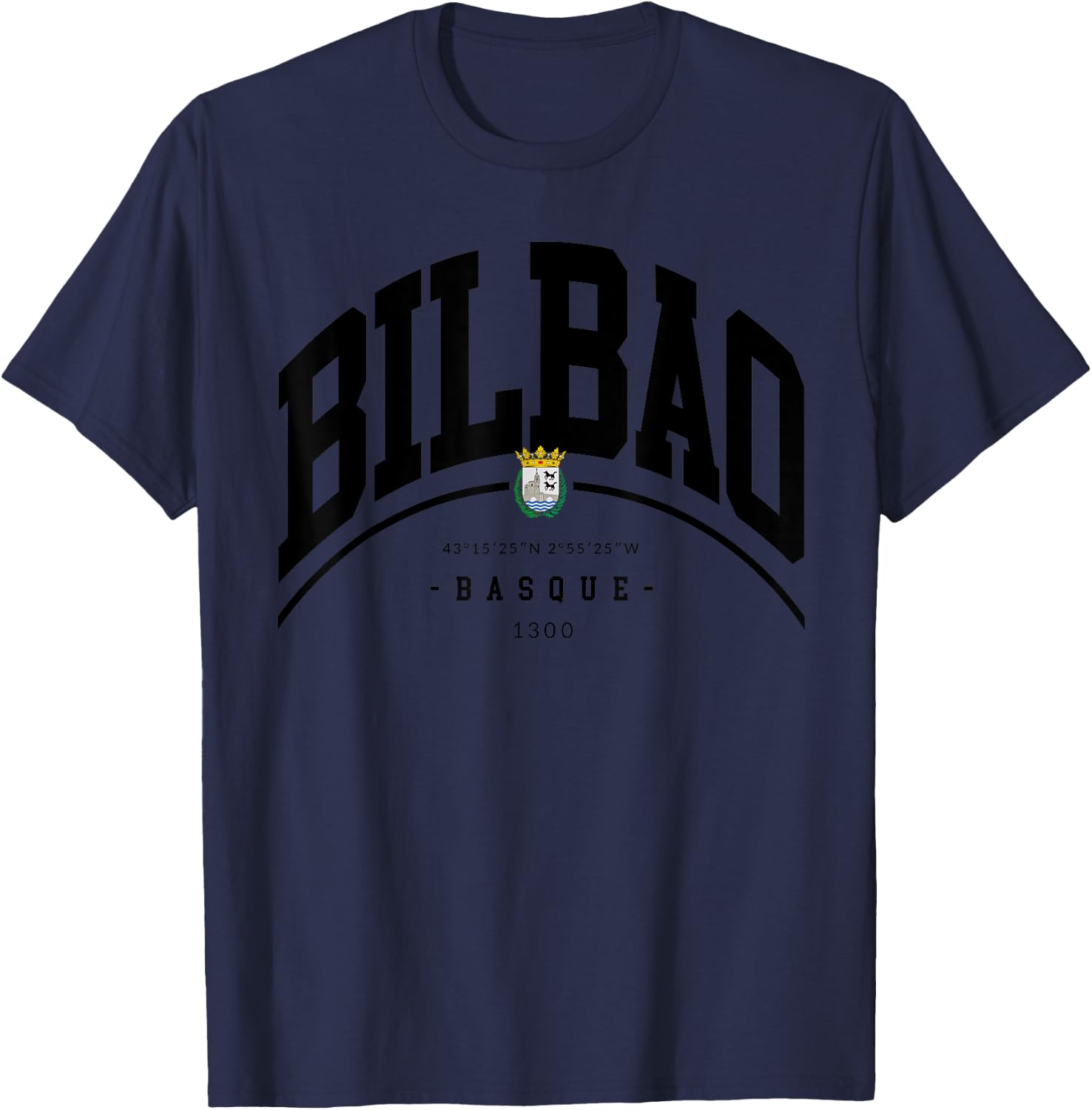 Bilbao Espagne vacances à Bilbao voyage en famille Bilbao T-Shirt - T-Shirt | Navy