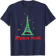 French Merry Christmas - Joyeux Noel T-Shirt - T-Shirt | Navy