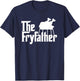 The Fryfather Cooking Turkey Fry novelty meme gift T-Shirt - T-Shirt | Navy