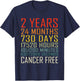Vintage Cancer Awareness Vintage 2 Years Cancer Free T-Shirt - T-Shirt | Navy