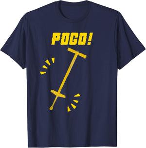 Pogo stick T-Shirt - T-Shirt | Navy