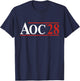 AOC 28 Retro Vintage T-Shirt - T-Shirt | Navy