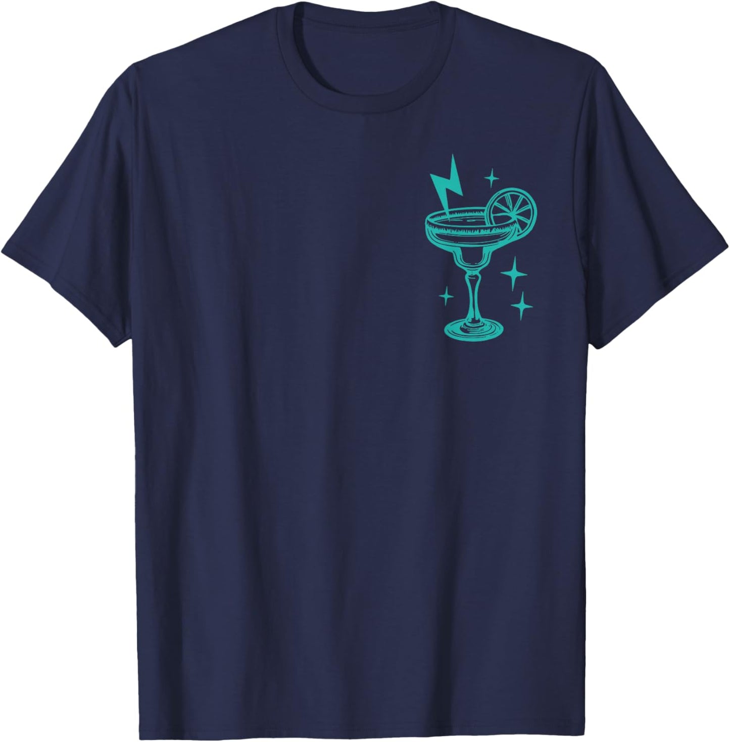 Tanned and Tipsy Summer (2sides Front+Back) T-Shirt - T-Shirt | Navy