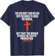 John 3:17 Bible Verses Scripture T-Shirt - T-Shirt | Navy