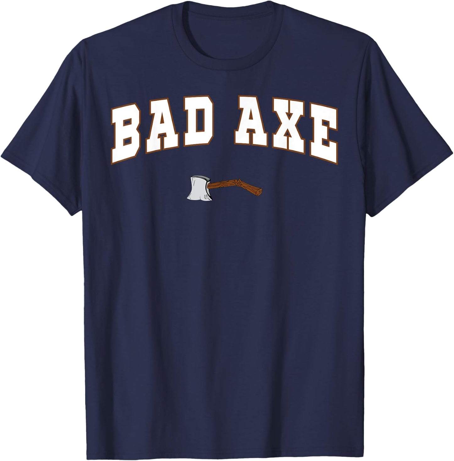 Bad Axe High School Hatchets T-Shirt - T-Shirt | Navy