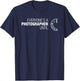 Everyone's A Photographer Until Manual Mode T Shirt T-Shirt - T-Shirt | Navy