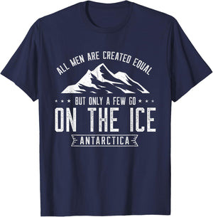Antarctica - Arctic Circle - Arctic - Penguins - South Pole T-Shirt - T-Shirt | Navy