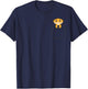 Bearded Dragon In The Pocket Cute Bearded Dragon T-Shirt - T-Shirt | Navy