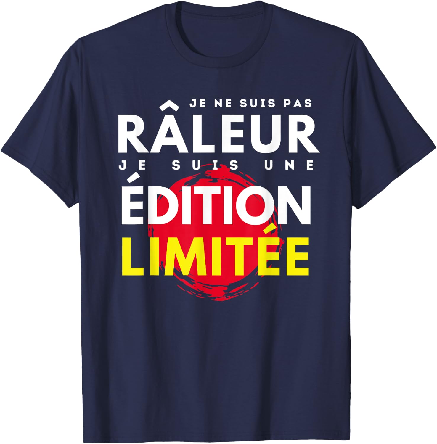 Grumpy Man: Limited Edition Funny Gift Railers , Black, S T-Shirt - T-Shirt | Navy