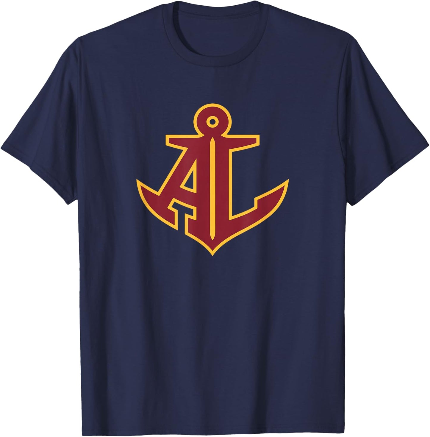 Avon Lake High School Anchor T-Shirt - T-Shirt | Navy
