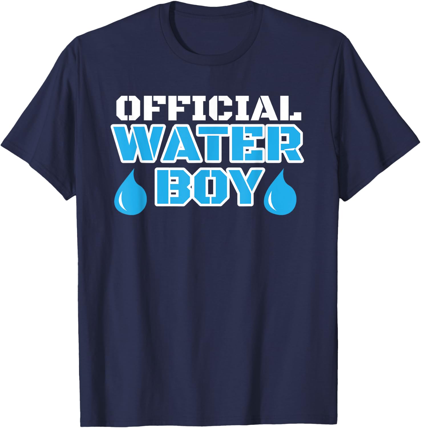 Hydration Specialist Waterboy Team Manager T-Shirt - T-Shirt | Navy