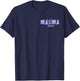 (2sides Front+back) Motherhood Mama Tour, Some Days I Rock T-Shirt - T-Shirt | Navy