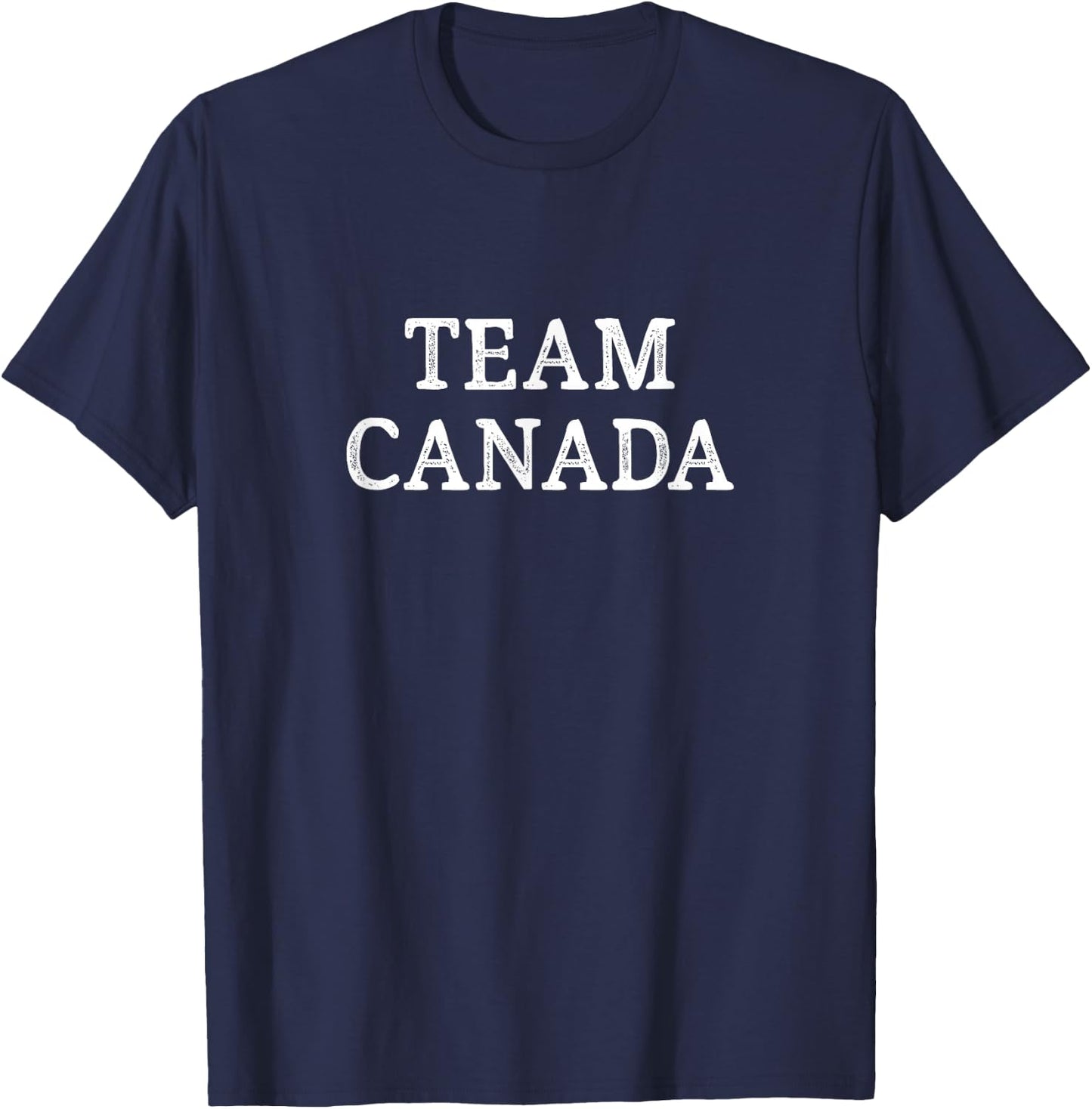 Team Canada - Vintage Style T-Shirt - T-Shirt | Navy