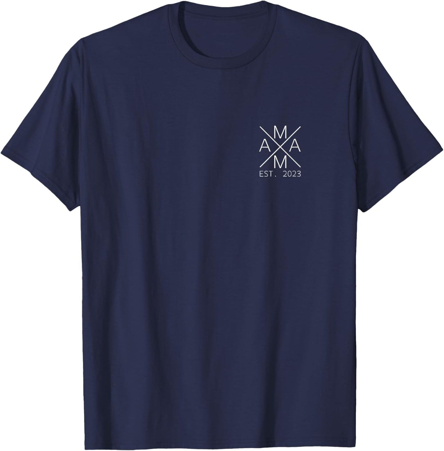 Mama seit 2023 Mama est. 2023 Stolze Mama 2023 T-Shirt - T-Shirt | Navy