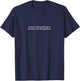 If You're Reading This You're Too Close He Has A Girlfriend , black T-Shirt - T-Shirt | Navy