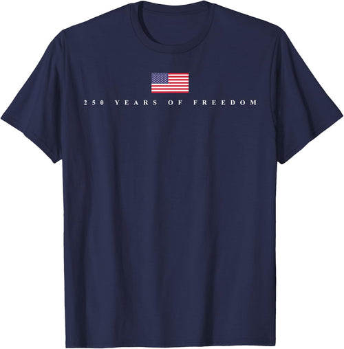 250 Years of Freedom US Flag 250th 4th July Independence Day