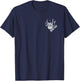 (2 Sides) Skeleton Hand Dad Tax Making Sure It's Not Poison T-Shirt - T-Shirt | Navy